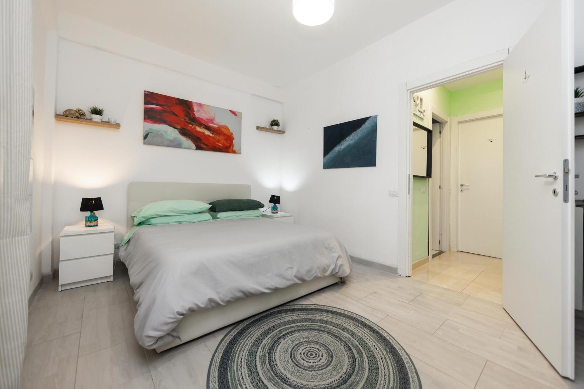 Lotus - Appartamento Sul Mare A Ostia Con Giardino Relax Eksteriør billede